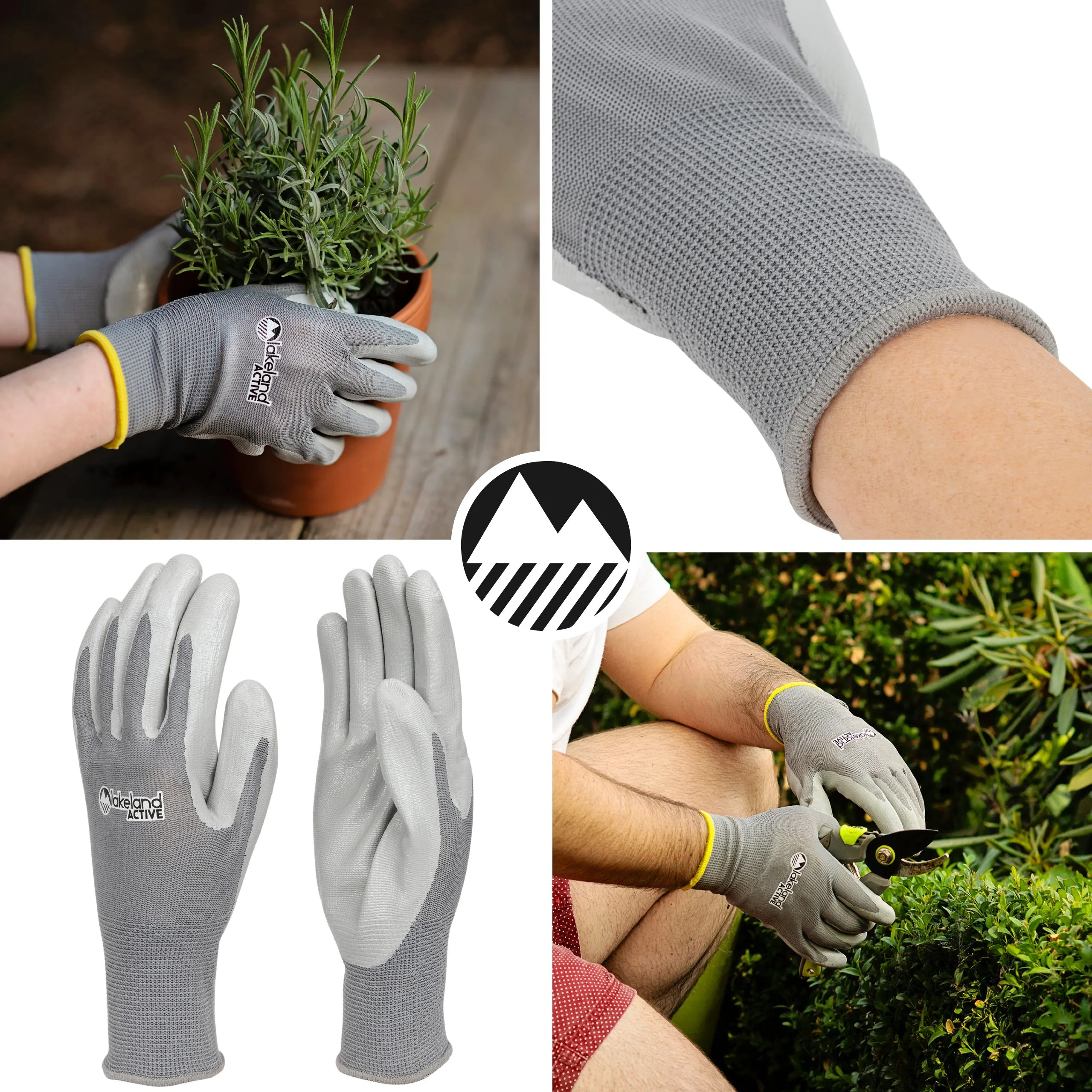 2 Pairs - Orton Weed & Seed Gardening Gloves