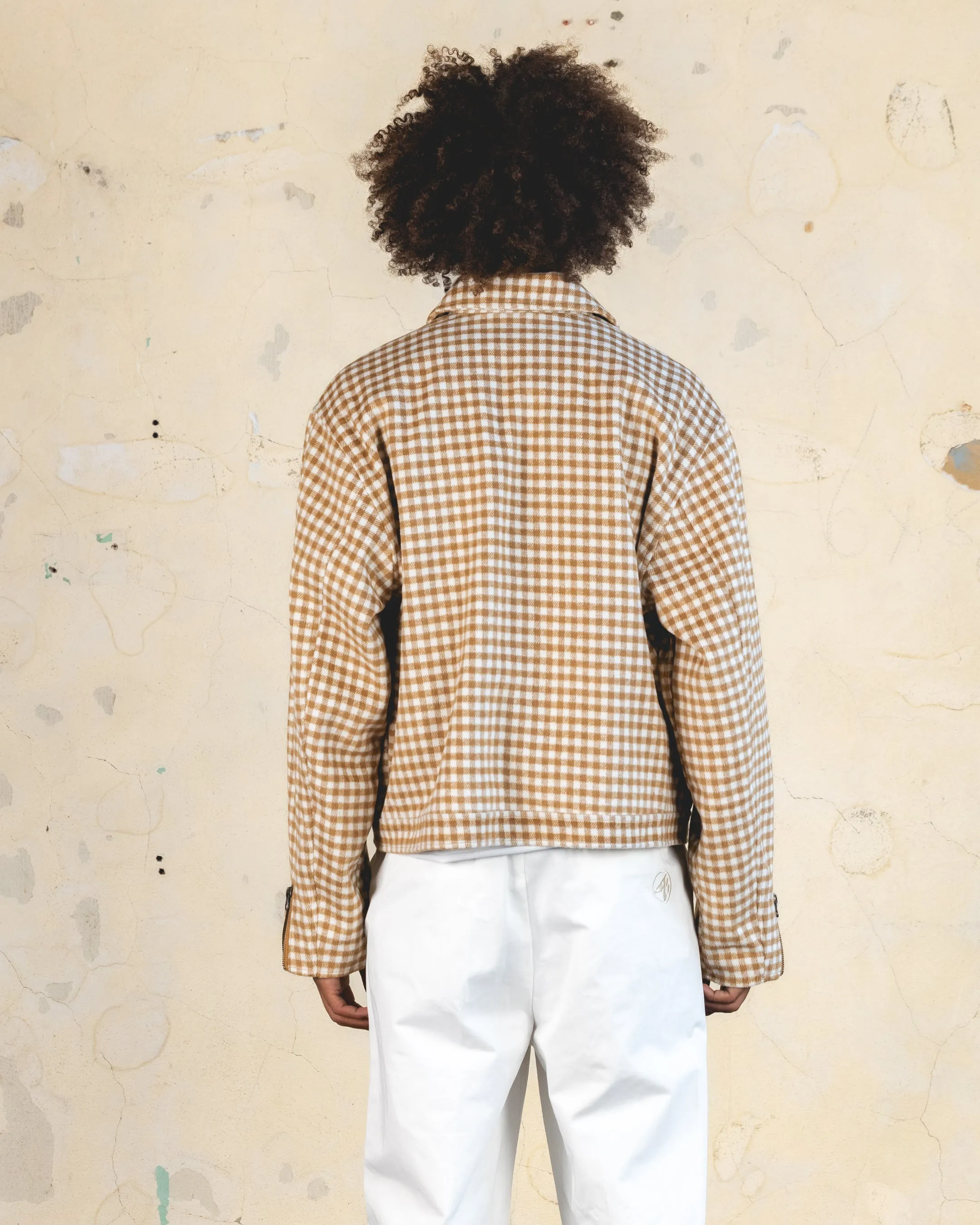 404 Studio Cropped Jacket Brown/Tan