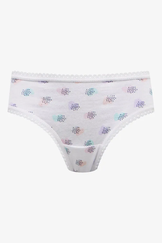 7 Pack Unicorn Bikini Panties Multi