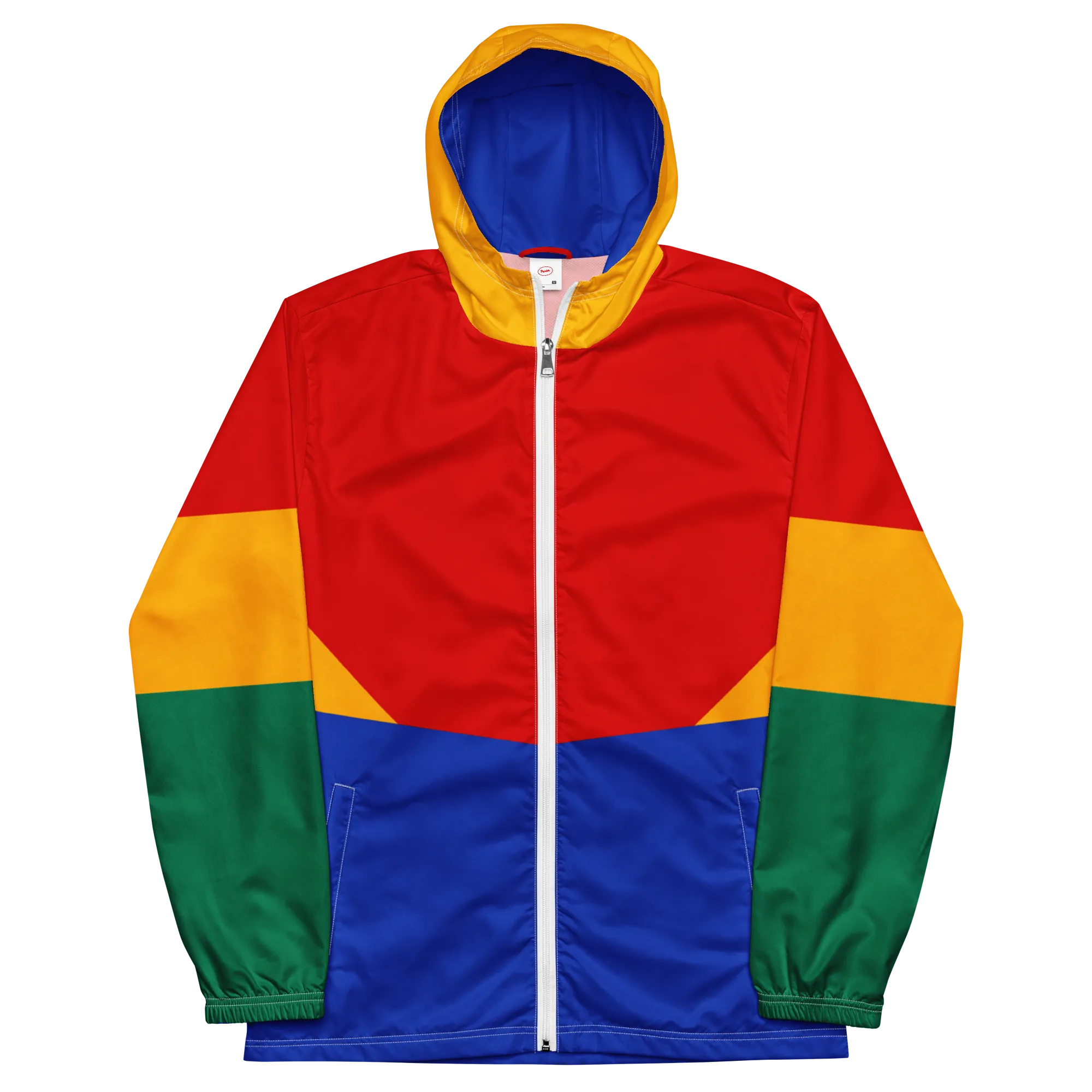 90's Primary Color Windbreaker