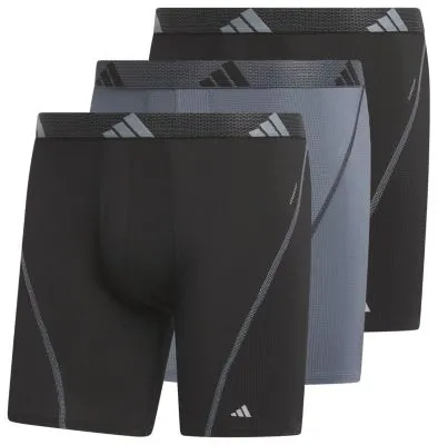 adidas Men's Performance Mesh 3-Pack Boxer Brief