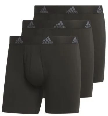 adidas Men's Stretch Cotton Big & Tall 3-Pack Boxer Brief