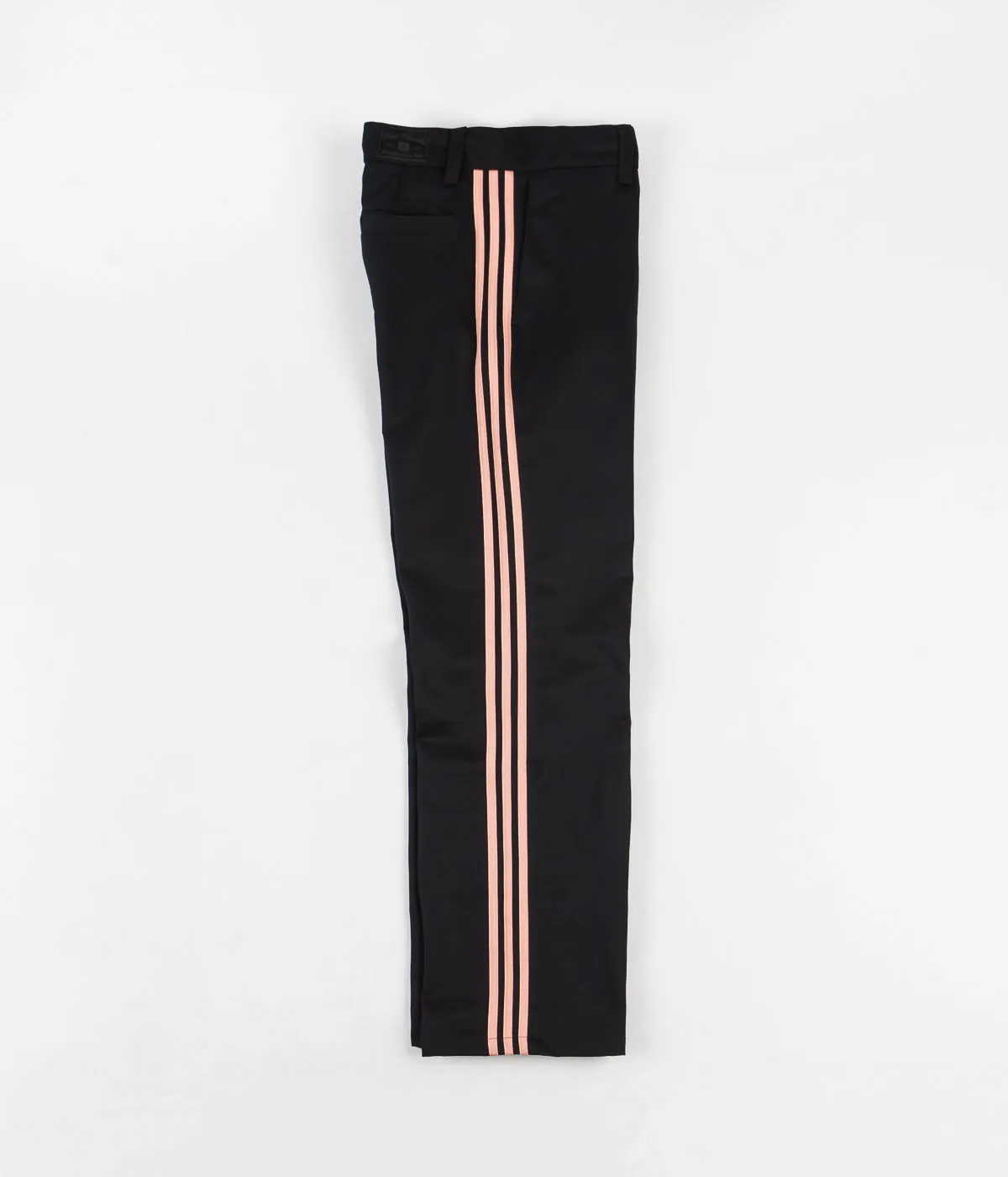 Adidas 'Nora' Chino Pants - Black / Glow Pink