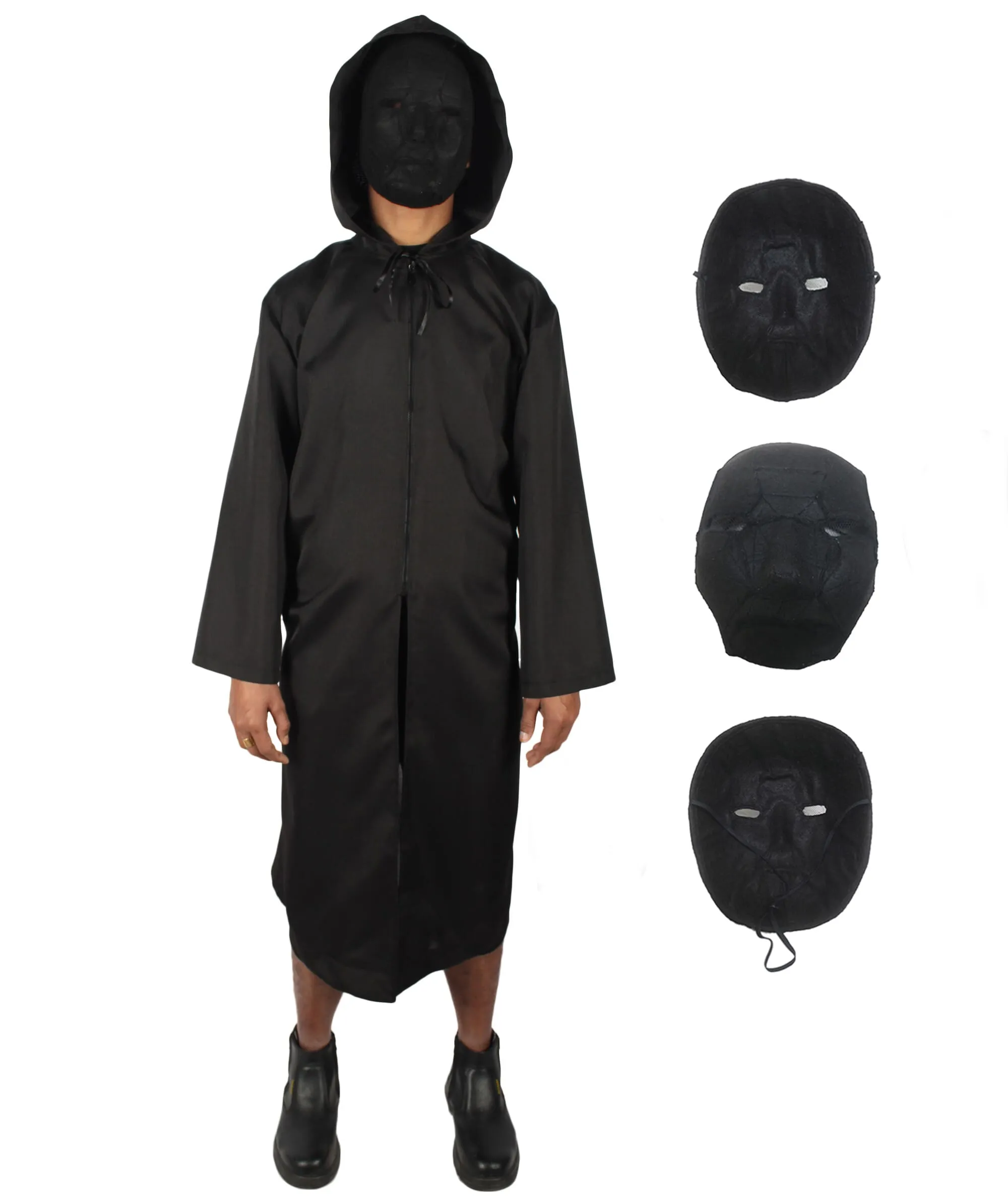 Adult Unisex K-drama Survival Game Front Man Cosplay Costume With Face Mask