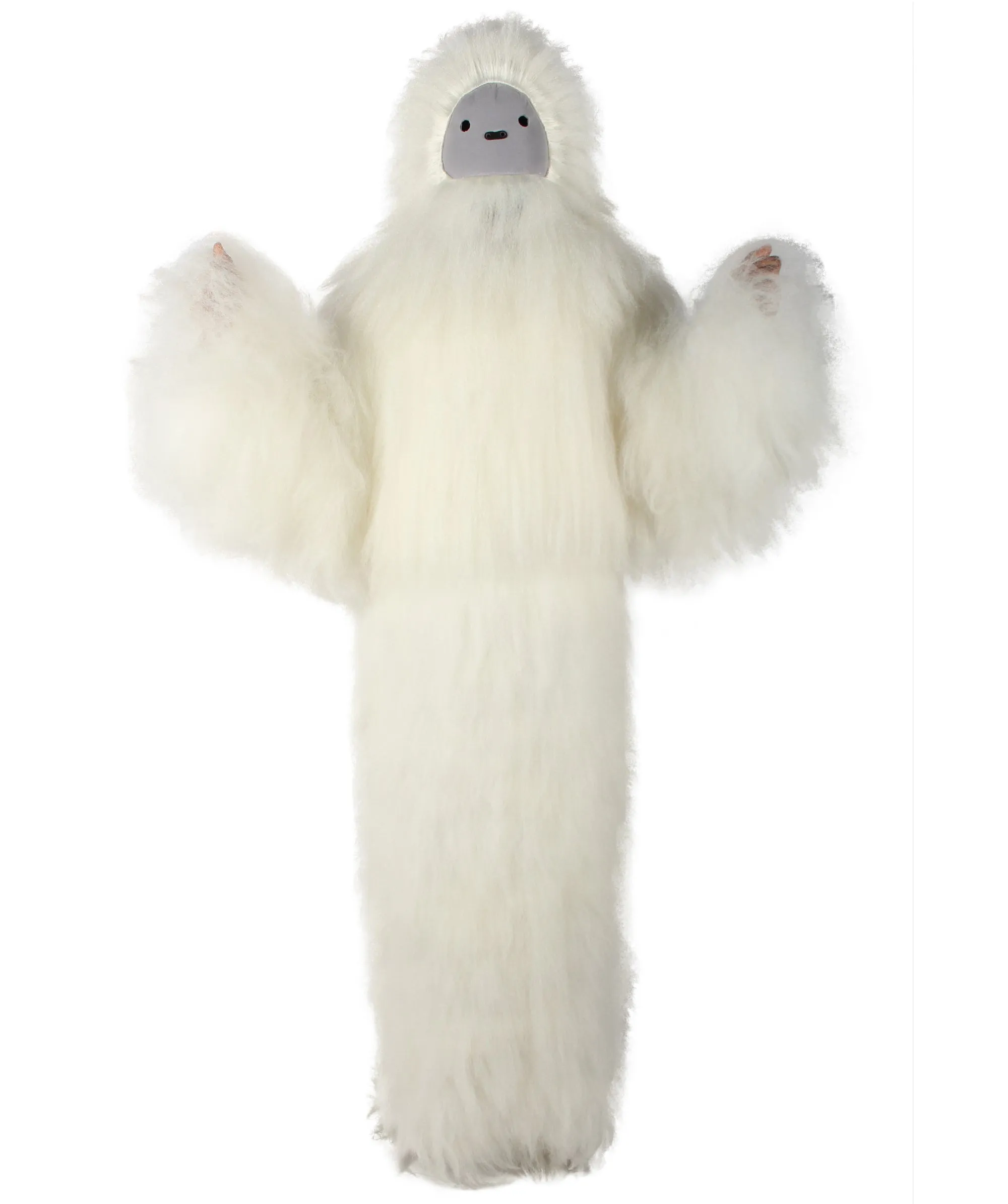 Adult Unisex White Furry British TV Naughty Cloud Costume | Best for Halloween | Flame-retardant Synthetic Fiber