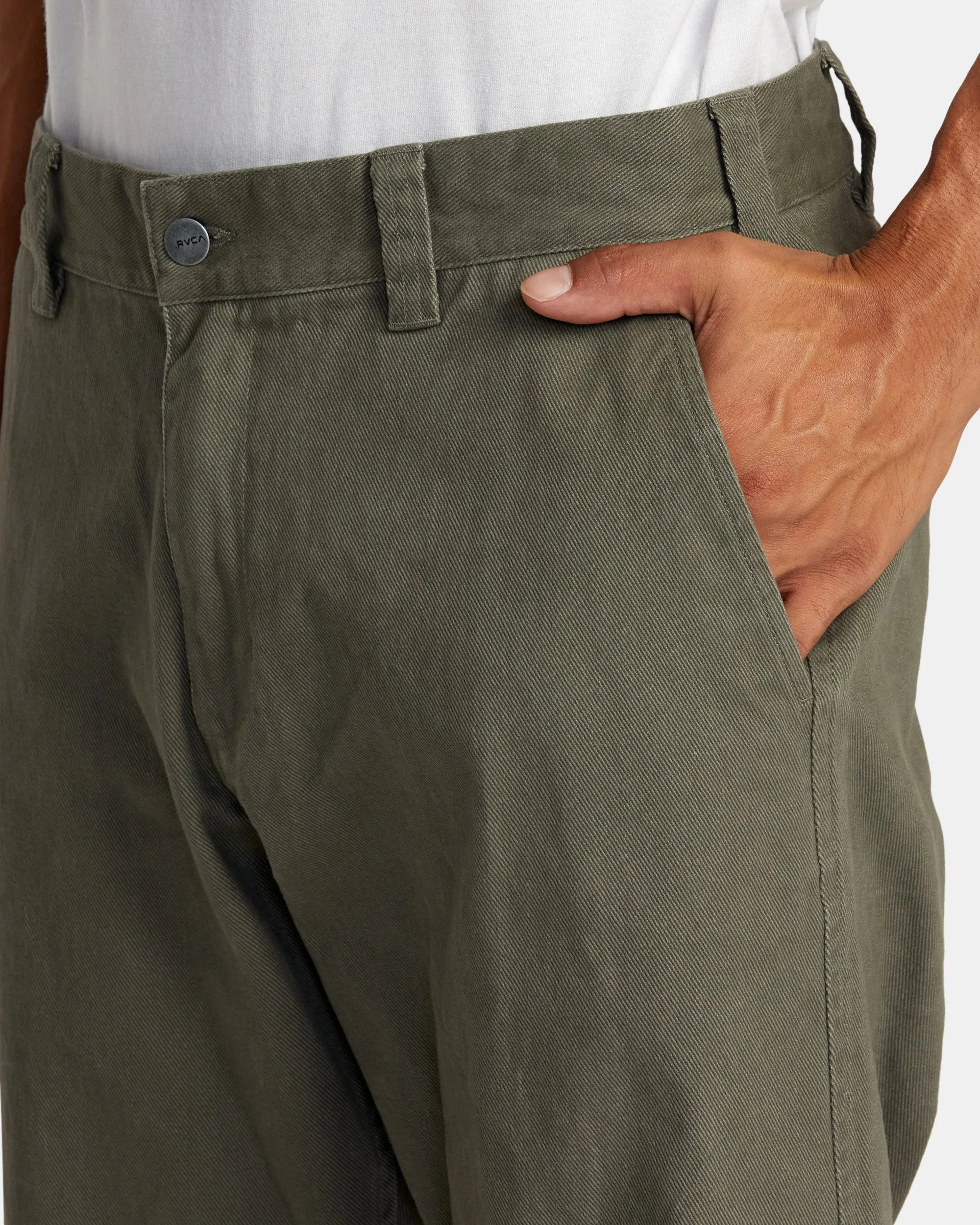 Americana Chinos - Olive