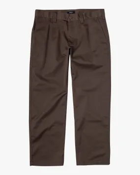 Americana Relaxed Fit Chino Pants - Chocolate