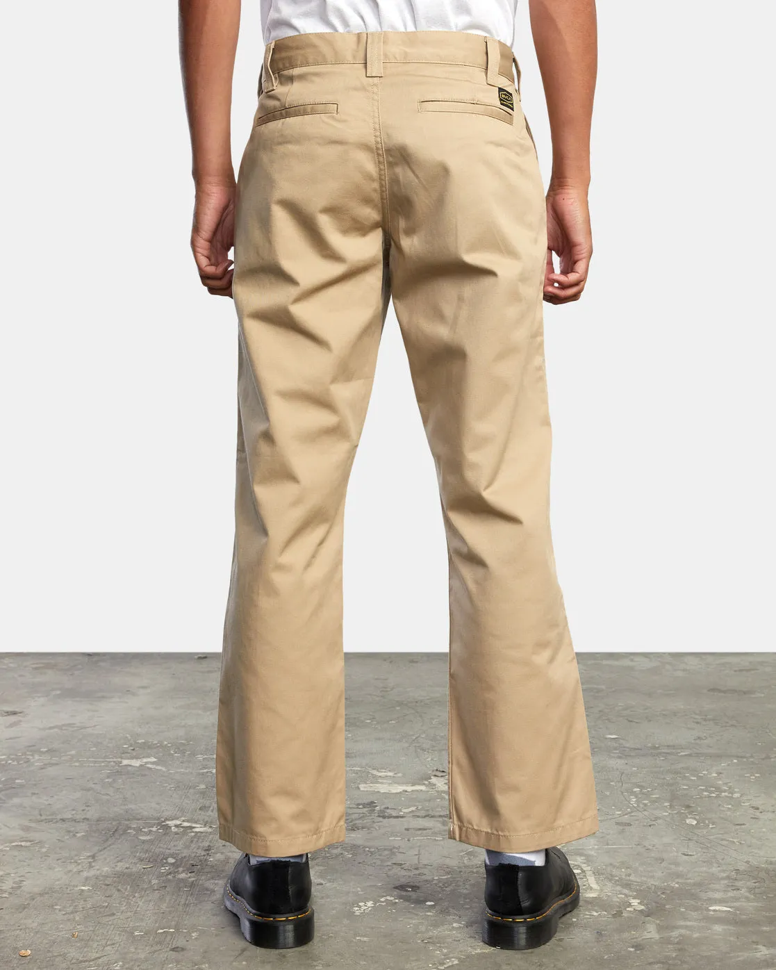 Americana Relaxed Fit Chino Pants - Khaki