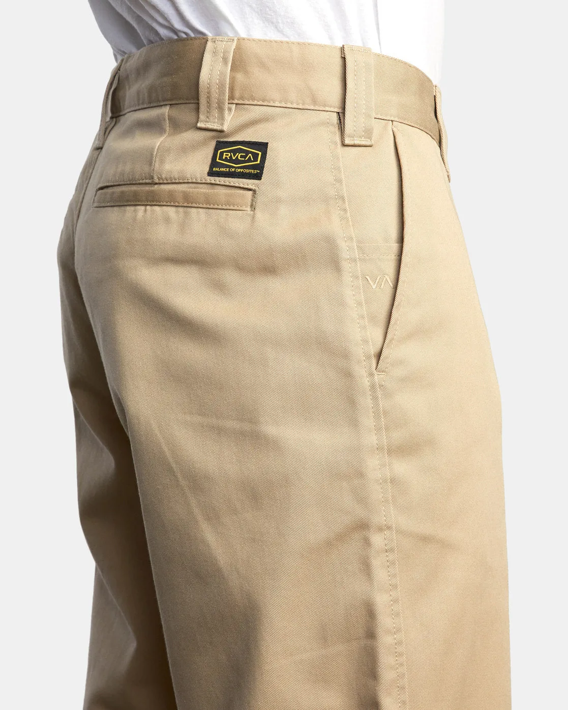 Americana Relaxed Fit Chino Pants - Khaki