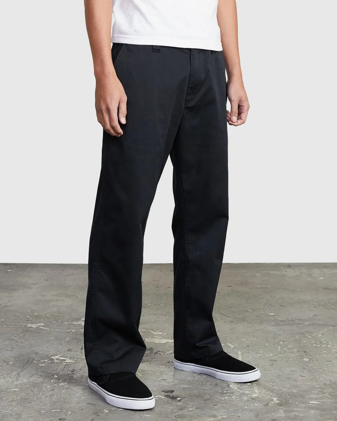 Americana Relaxed Fit Chino Pants - RVCA Black