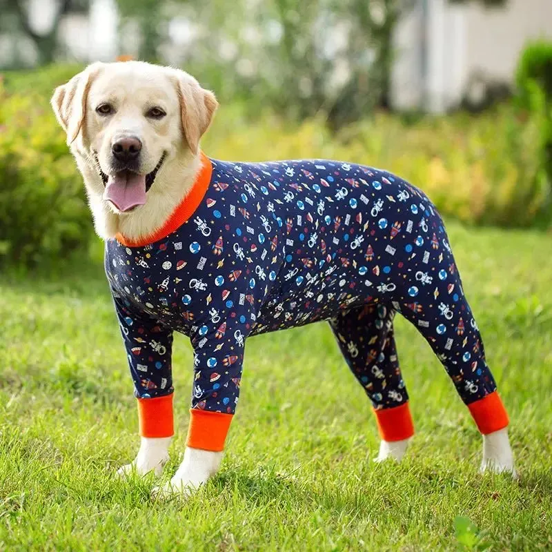 AnniePaw Cozy Dog Jumpsuit Anti-Lick Full Belly Recovery Suit