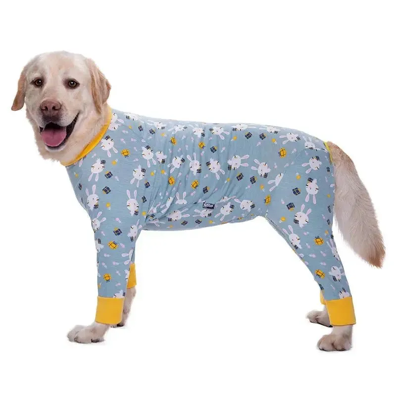 AnniePaw Cozy Dog Jumpsuit Anti-Lick Full Belly Recovery Suit