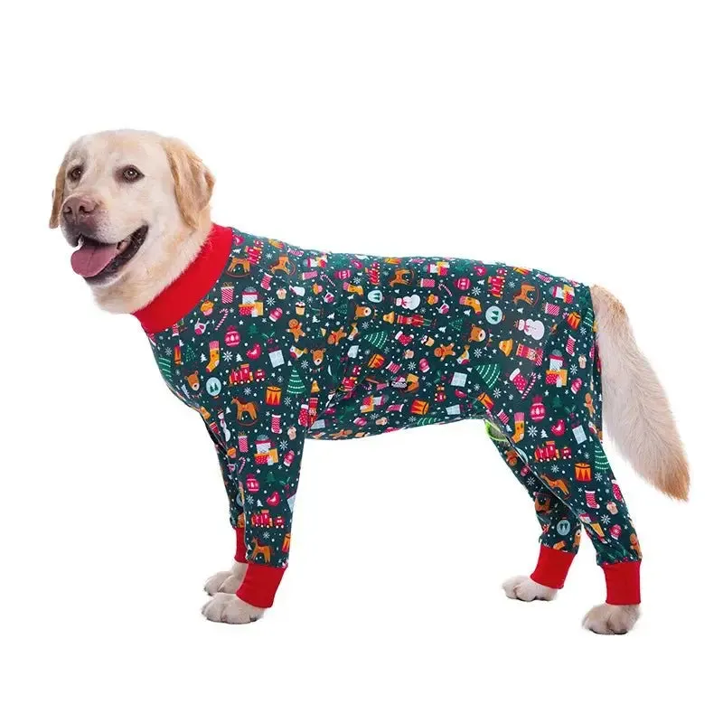 AnniePaw Cozy Dog Jumpsuit Anti-Lick Full Belly Recovery Suit