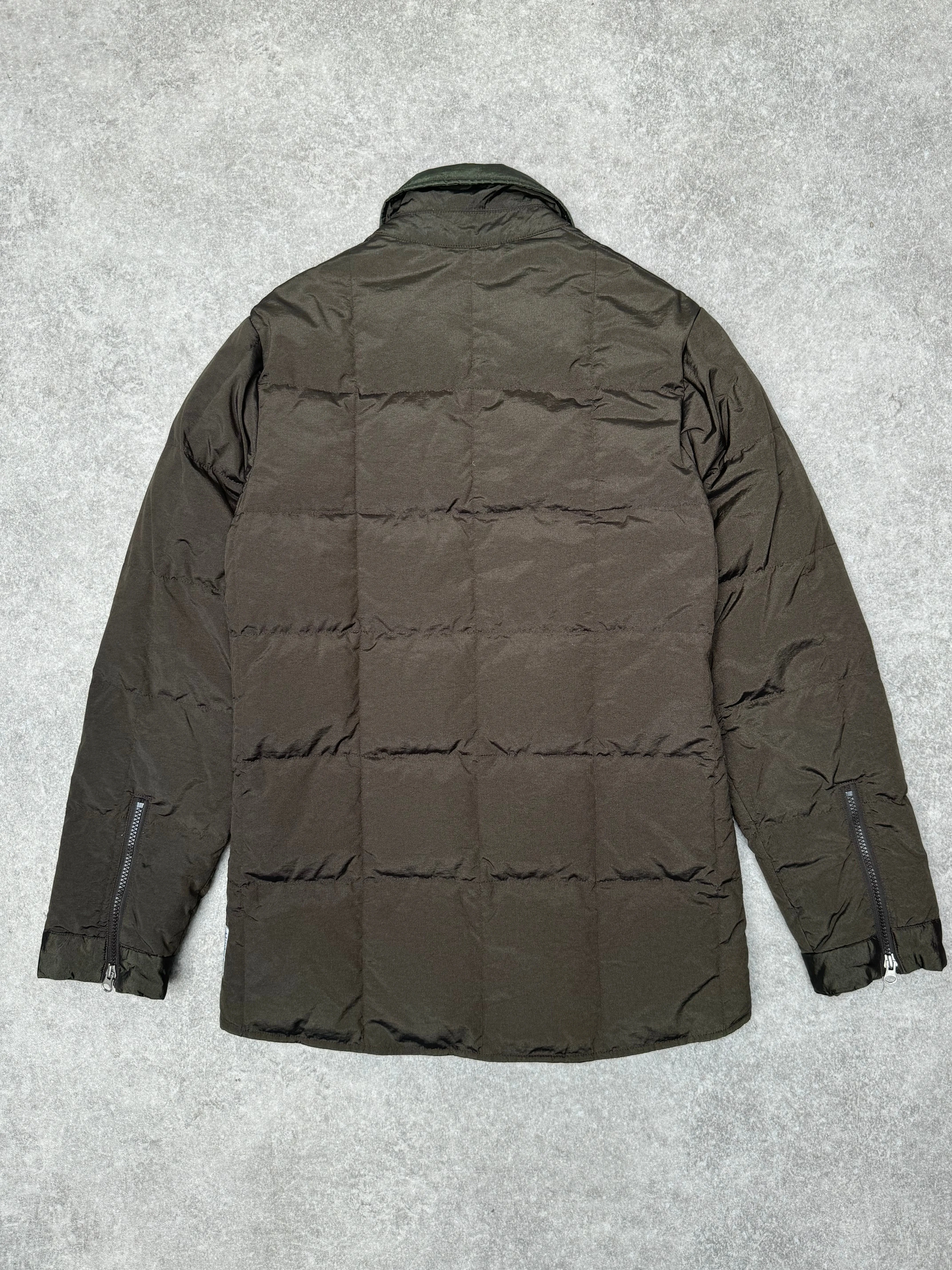 Armani Jeans Quilted Shimmer Padded Jacket