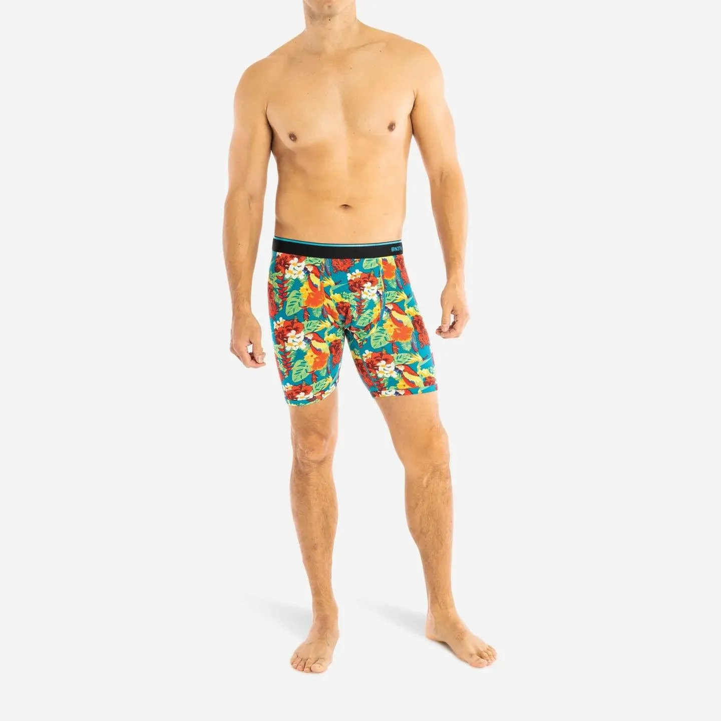 BN3TH CLASSIC BOXER BREIF PRINT - CANOPY TEAL