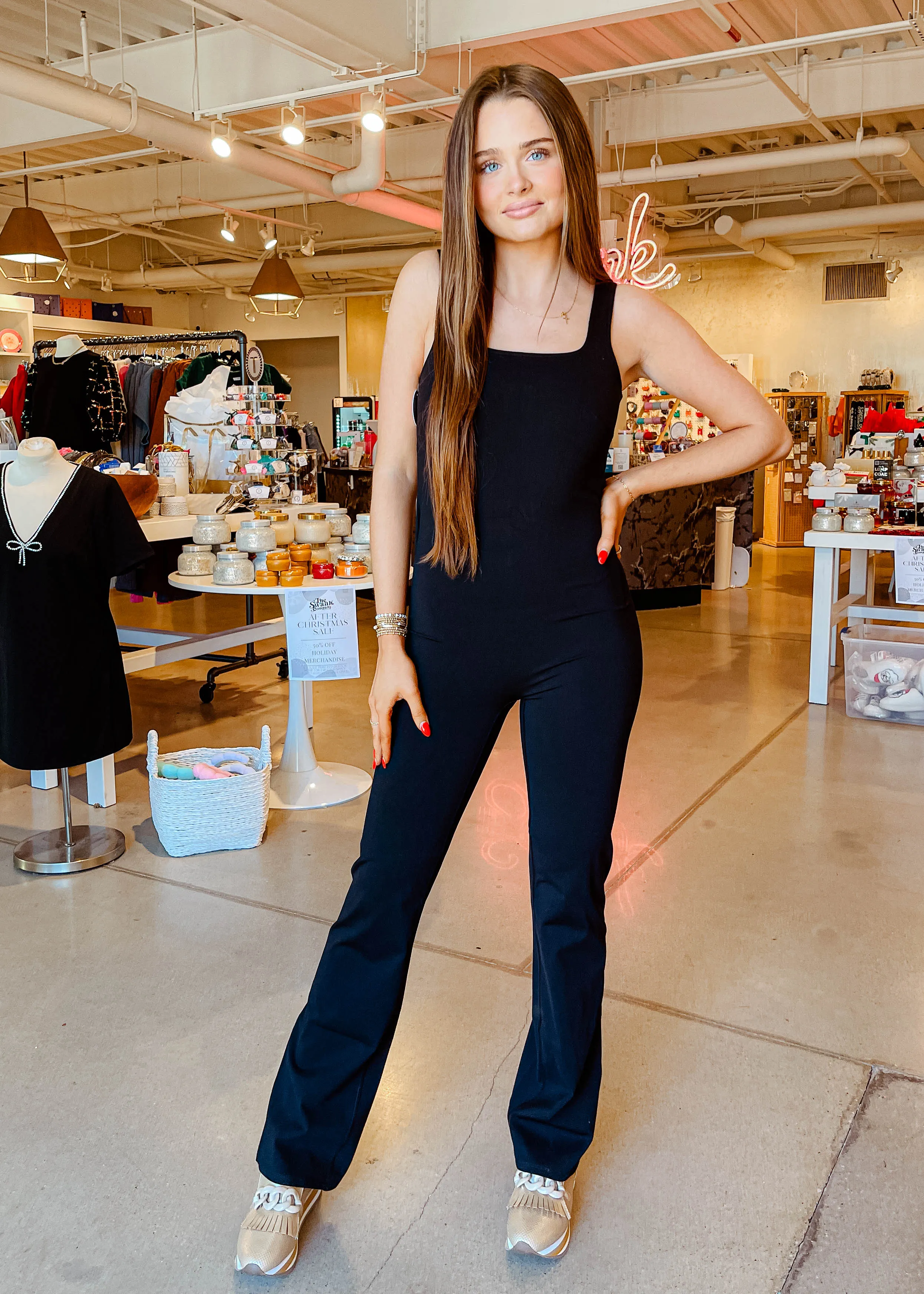 Booty Boost Flare Jumpsuit