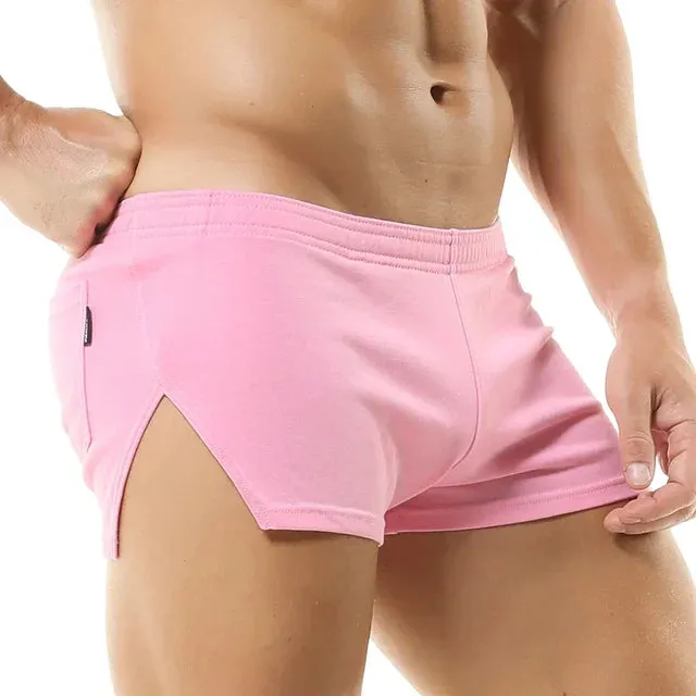 Breathable Comfortable Solid Cotton Boxer