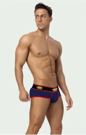 Brief 85 Collection - Large (Blue/Red)