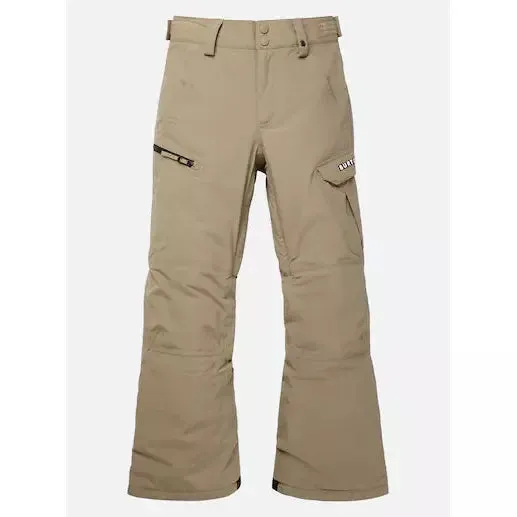 Burton Boys' Exile 2L Cargo Snowboard Pants Kelp