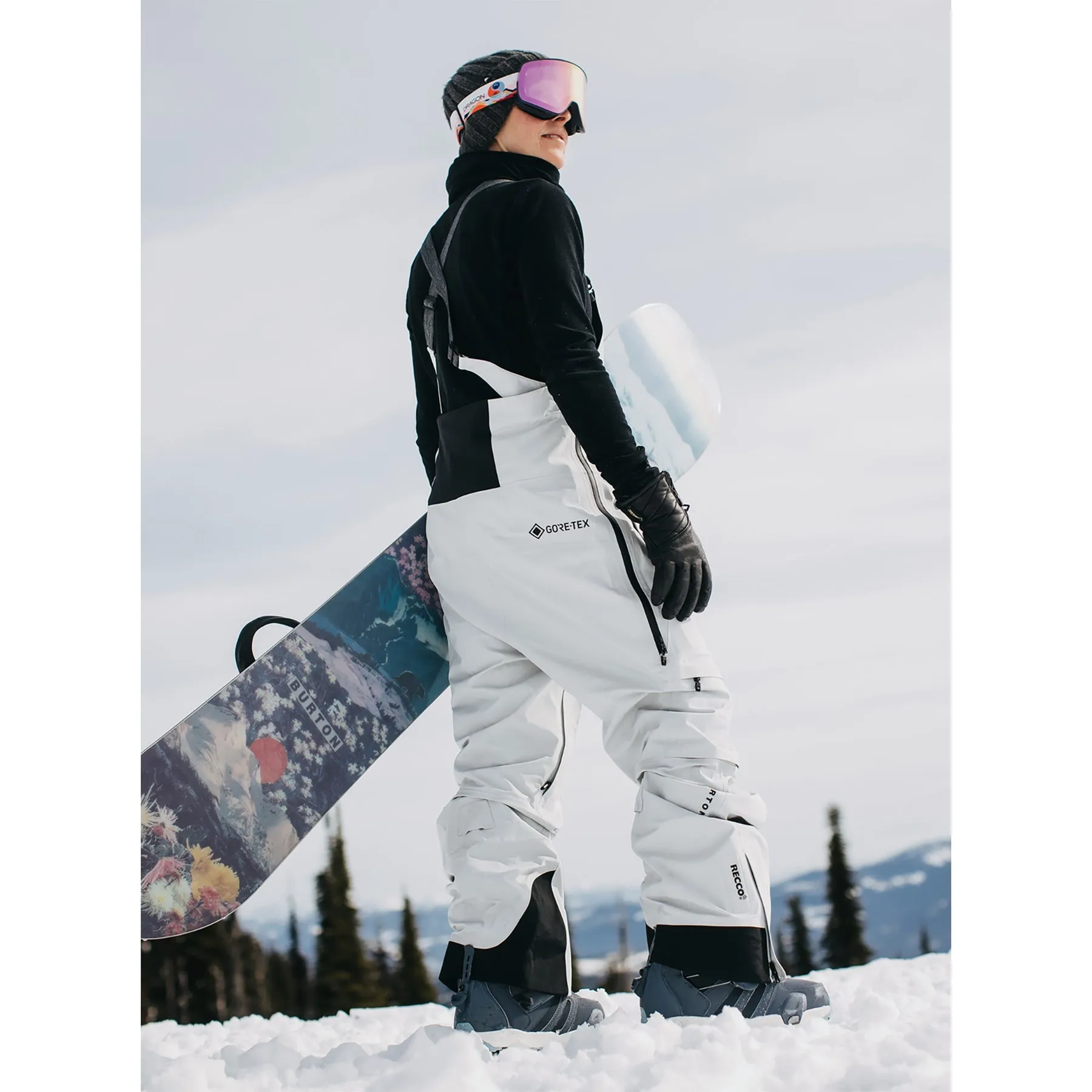 Burton Women's [ak] Kimmy GORE‑TEX 3L Stretch Bib Pants 2024