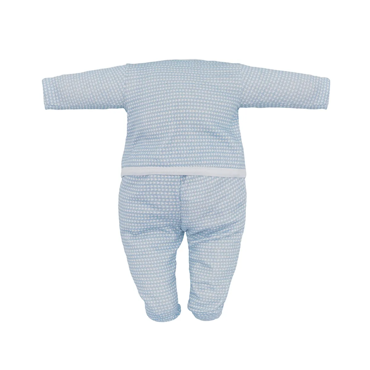 Cambrass Newborn Shirt Crossed Panty Blue