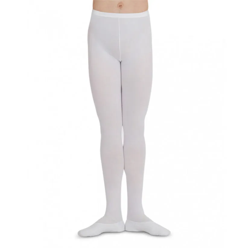 Capezio Men's Knit Footed Tights w/Back Seams