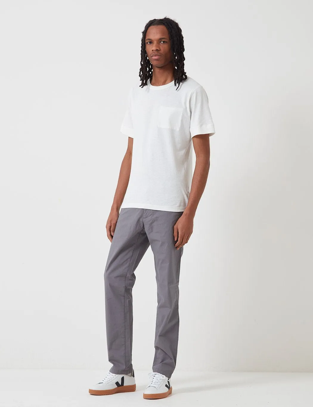 Carhartt-WIP Sid Pant Chino (Stretch Poplin) - Shiver Rinsed