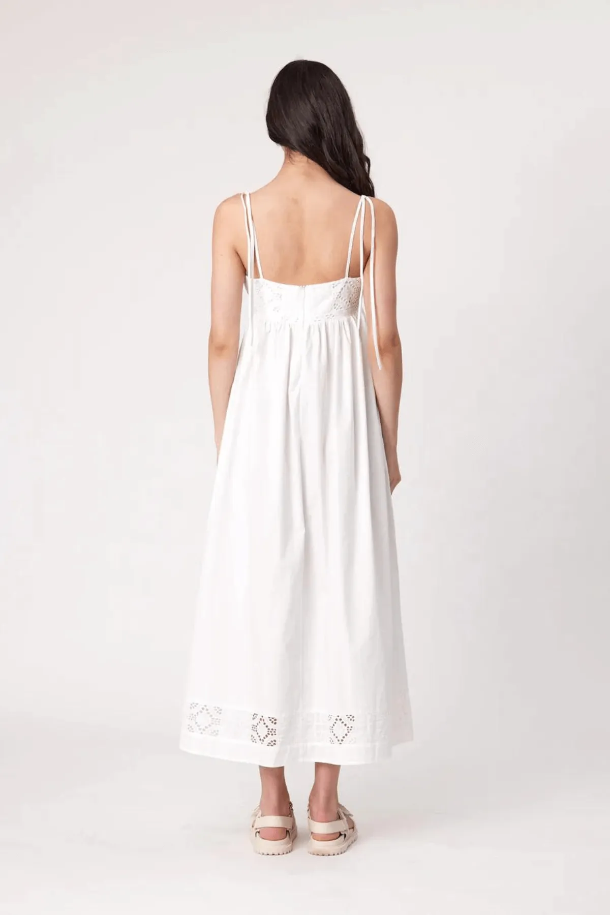 CELIA MAXI DRESS IVORY