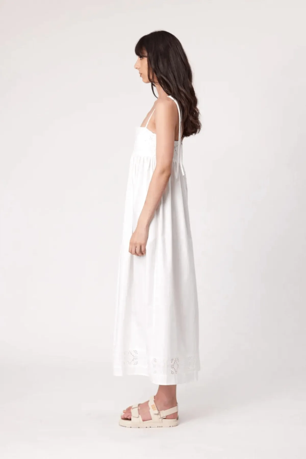 CELIA MAXI DRESS IVORY