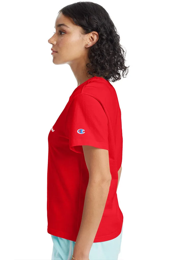 Champion Girlfriend Women's Tee, Script Logo