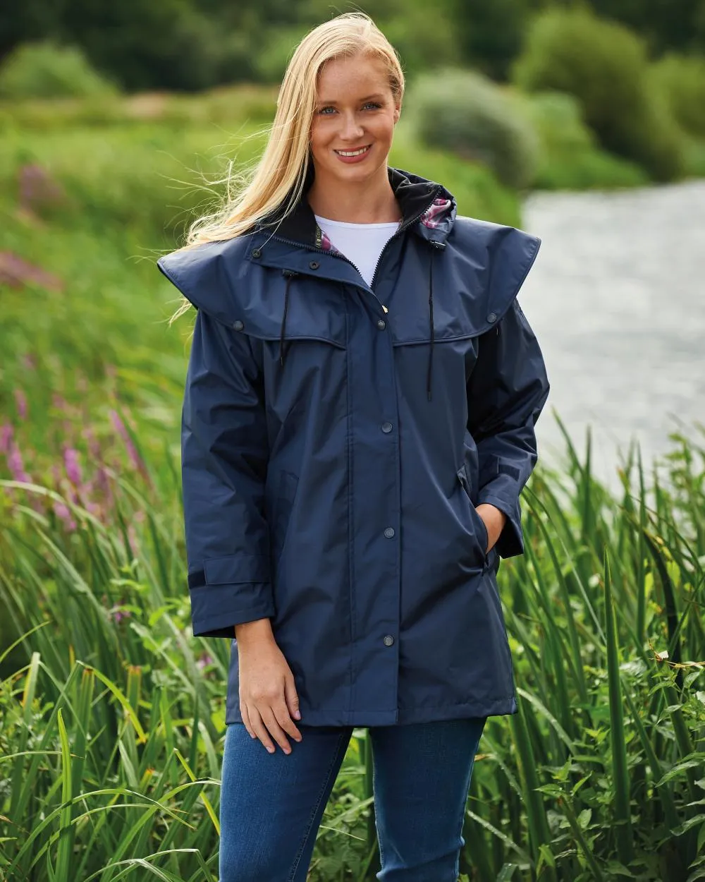 Champion Windsor Ladies Three-Quarter Length Waterproof Coat