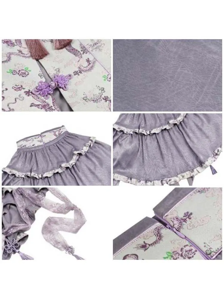 Chinese Style Layered Ruffle Cake Skirt【s0000009034】