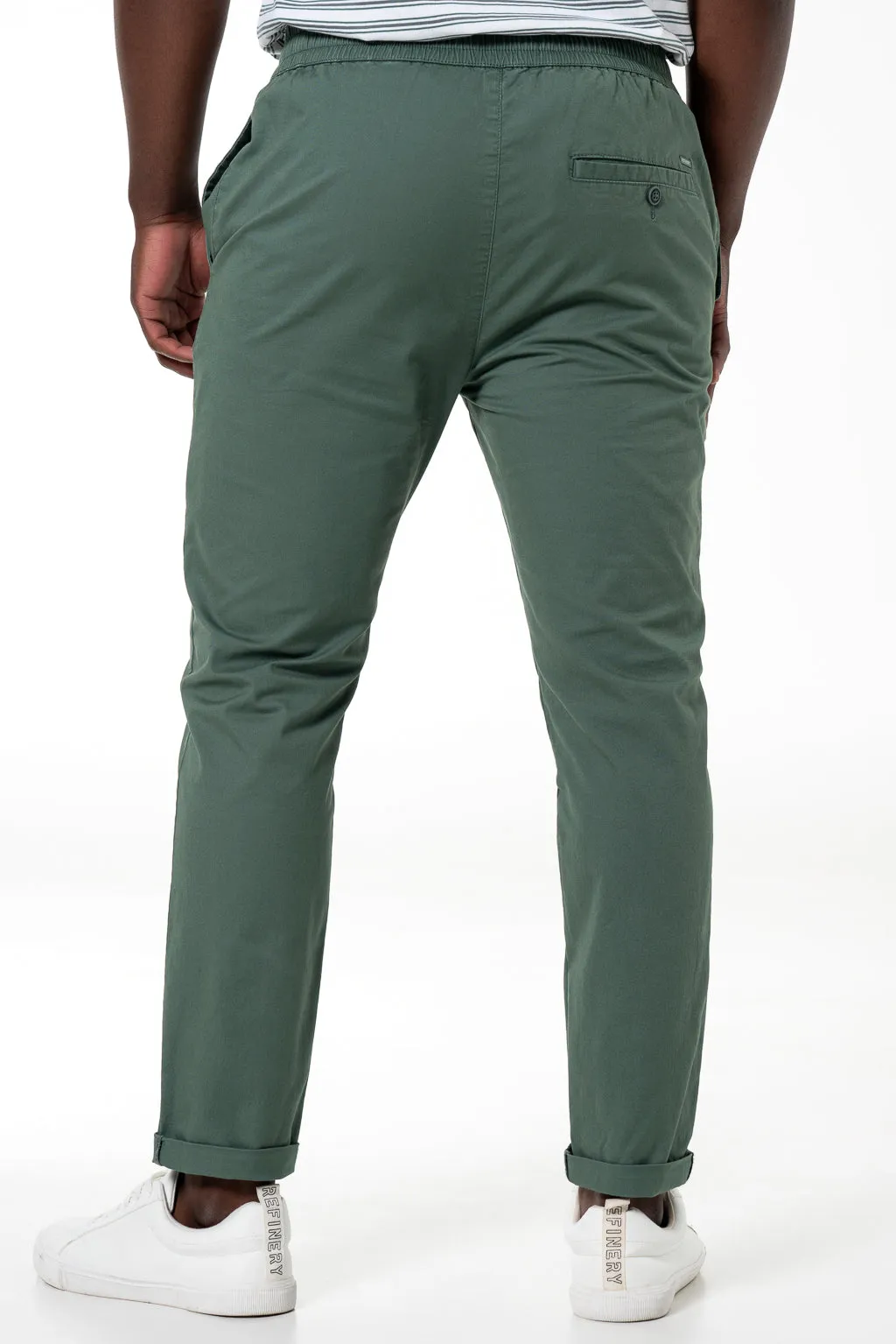 Chino Jogger _ 143914 _ Emerald