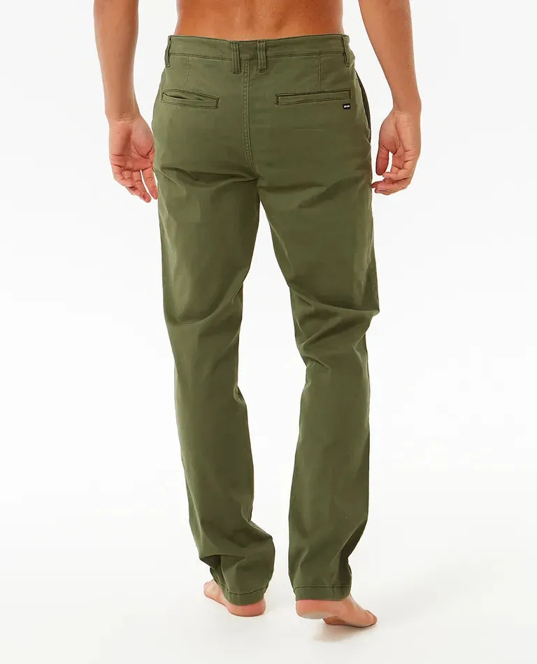 CLASSIC SURF CHINO PANT - DARK OLIVE