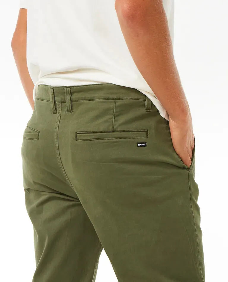 CLASSIC SURF CHINO PANT - DARK OLIVE