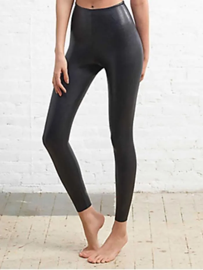 Commando T Perfect Control Black Vegan Leather Legging SLG06