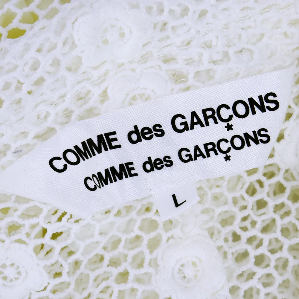 COMME DES GARCONS White Eyelet Ensemble