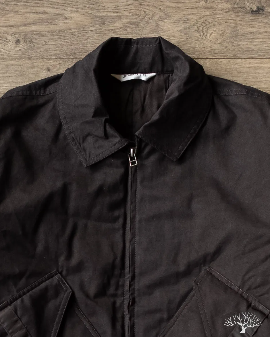 CWU Flight Jacket - Black Cotton/Nylon