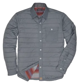 'Dakota Grizzly' Men's Lucas Quilted Jacket - Gunmetal