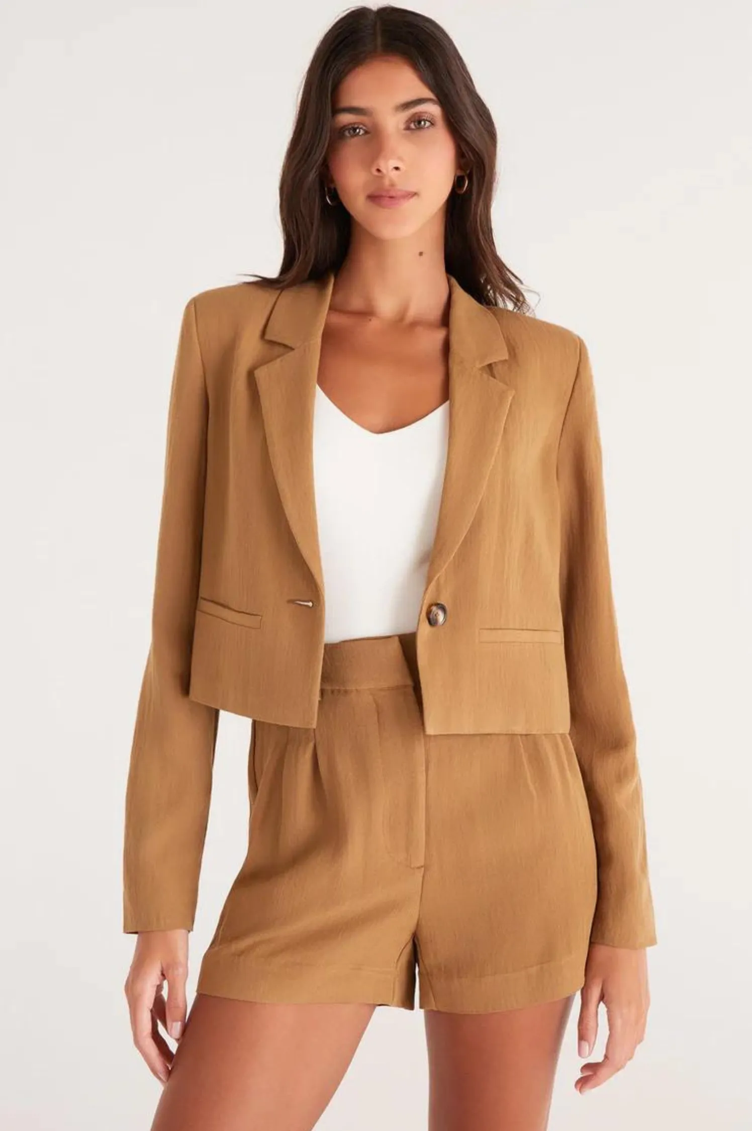 Dana Airy Cropped Blazer