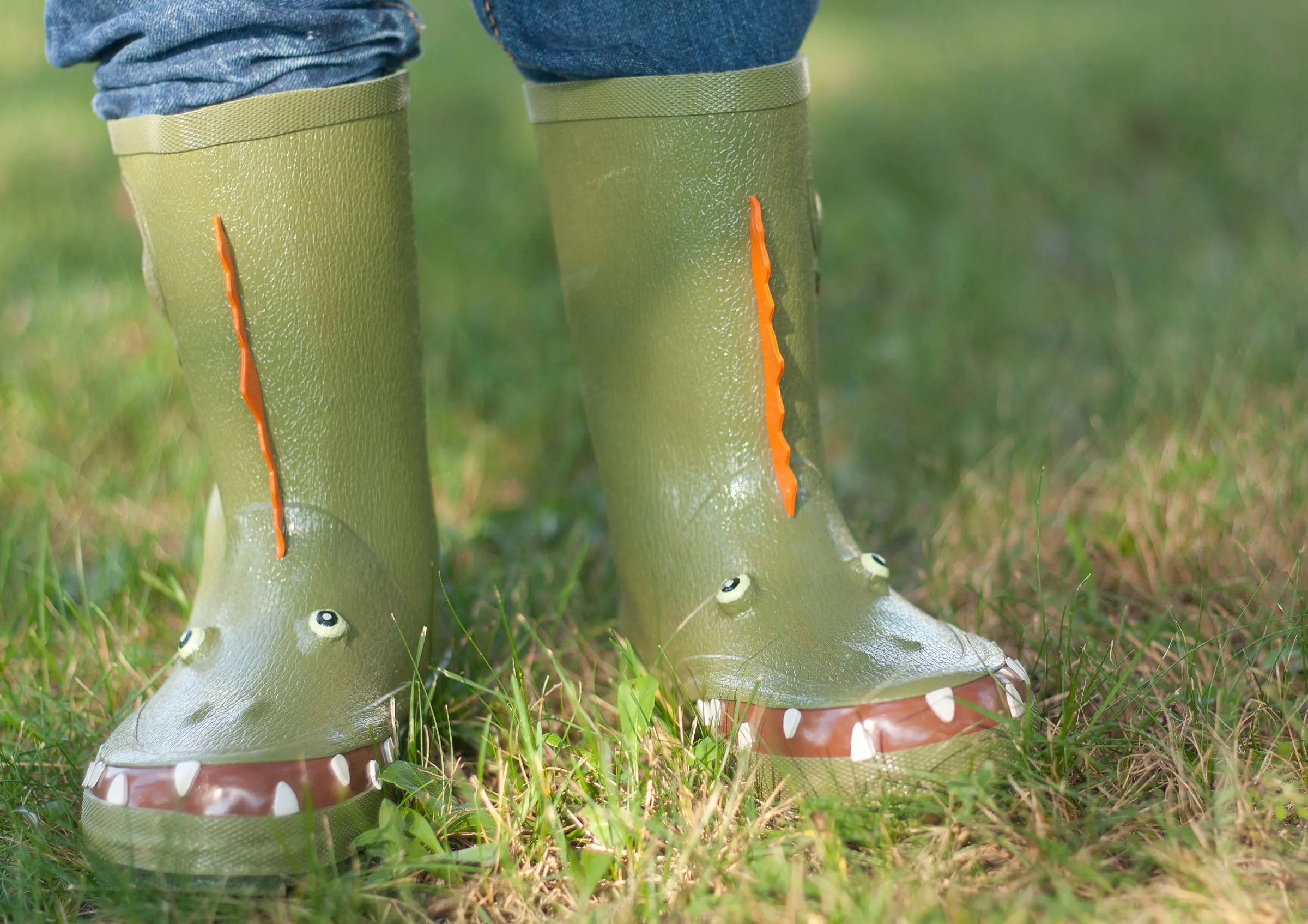 Dino Rainboots