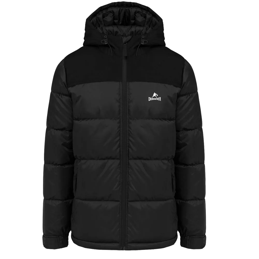 Duo Tone Padded Hooded Jacket