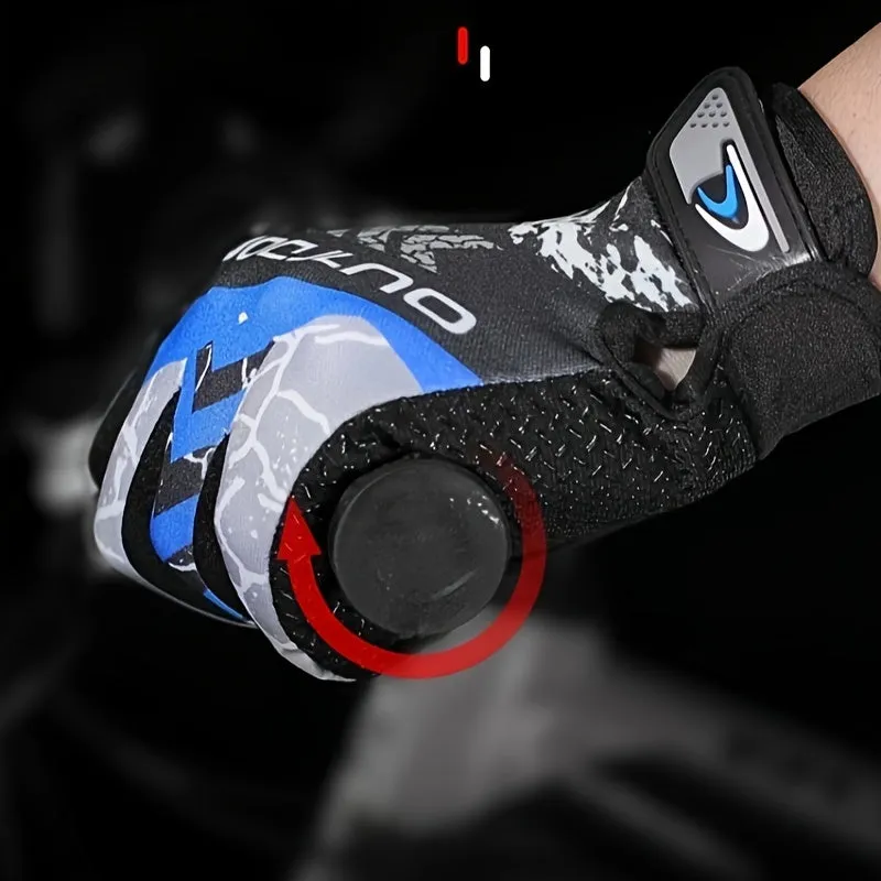 Durable Full Finger Cycling Gloves for Outdoor Mountain Biking