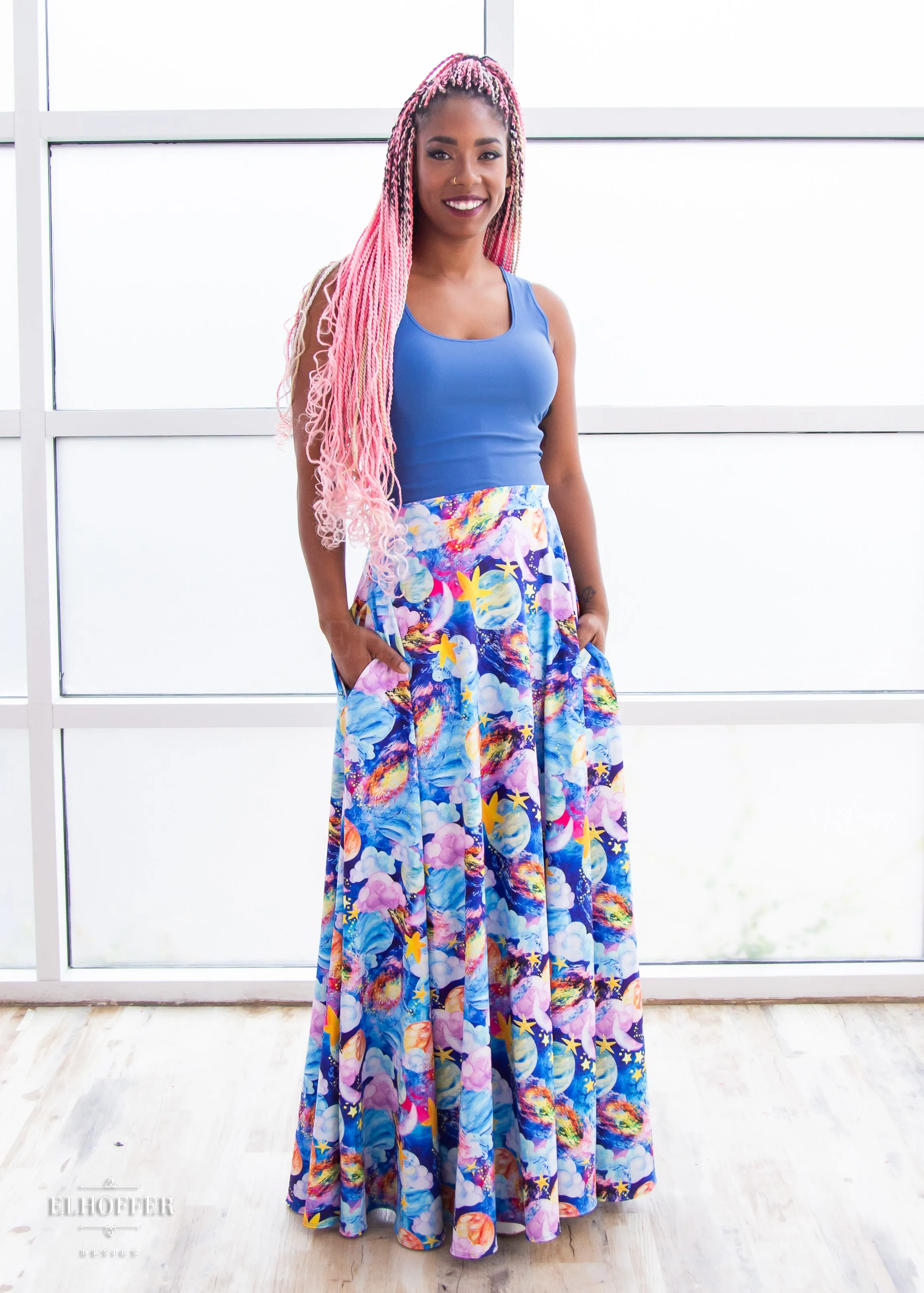 Essential Cindy Maxi Skirt - Frizzle's Galaxy