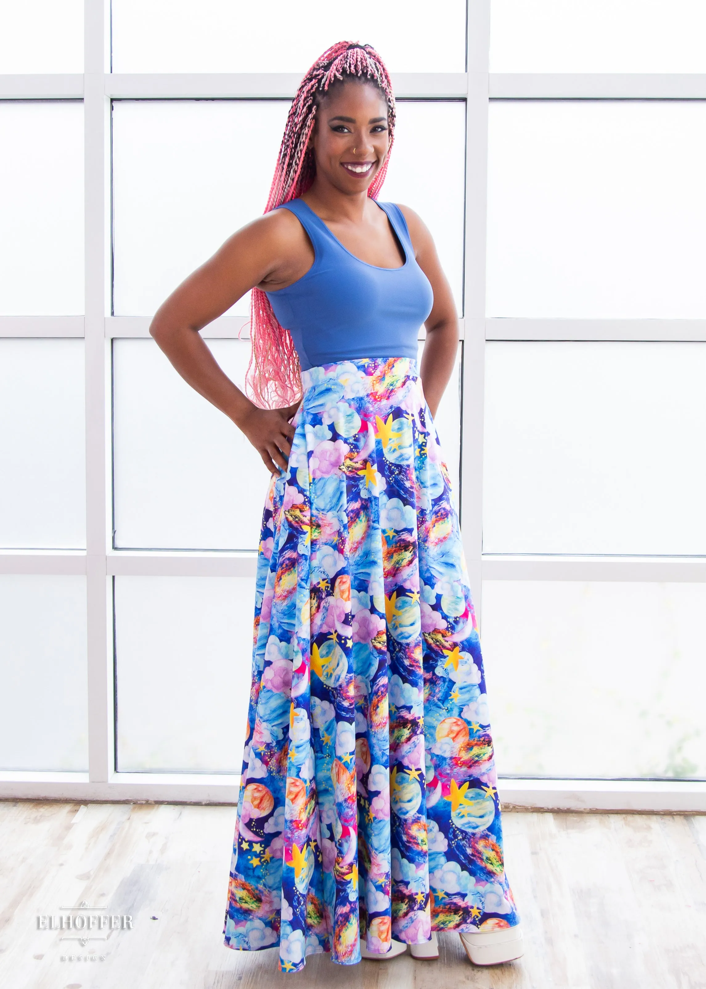 Essential Cindy Maxi Skirt - Frizzle's Galaxy