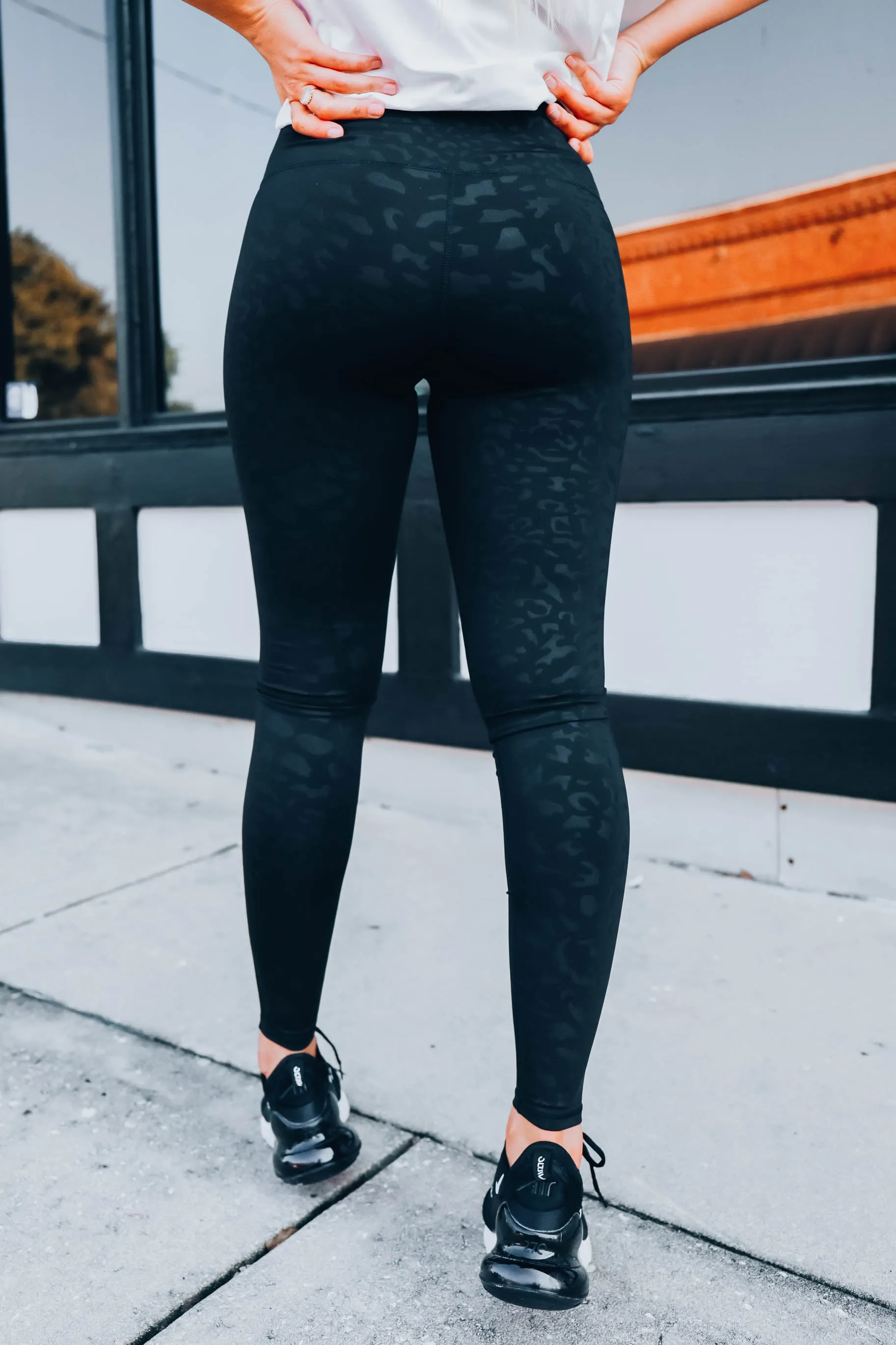 Feelin' The Burn Leggings - Black