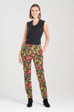 Floral Tapered Pants