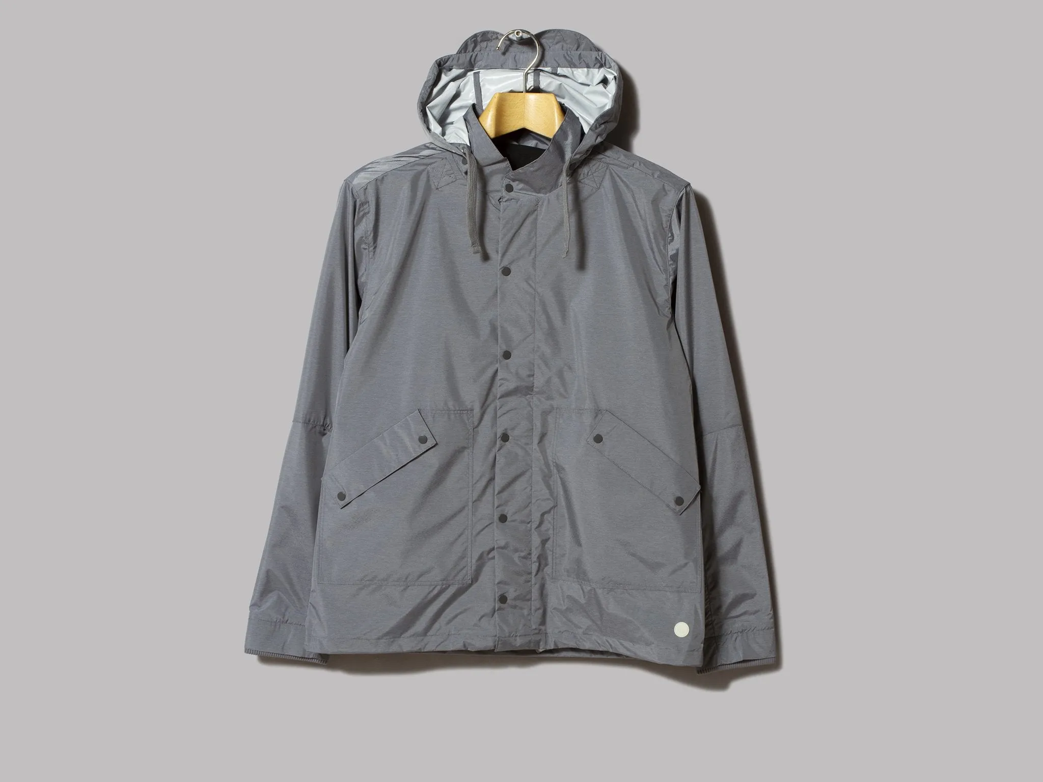 Folk Raincoat (Silver Grey)