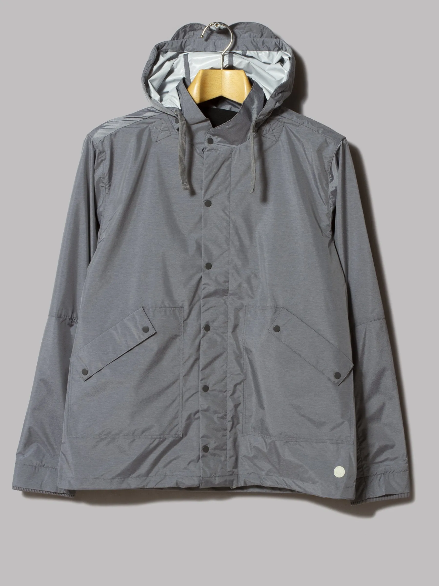 Folk Raincoat (Silver Grey)