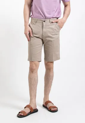 Forest Stretchable Cotton Twill Bermuda Men Shorts Chino Short Pants Men - 670211